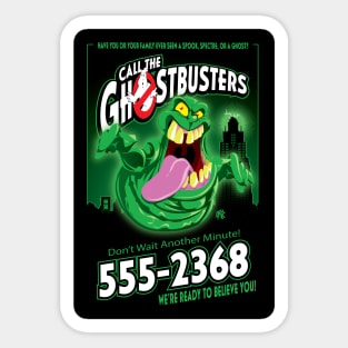 Who You Gonna Call Sticker